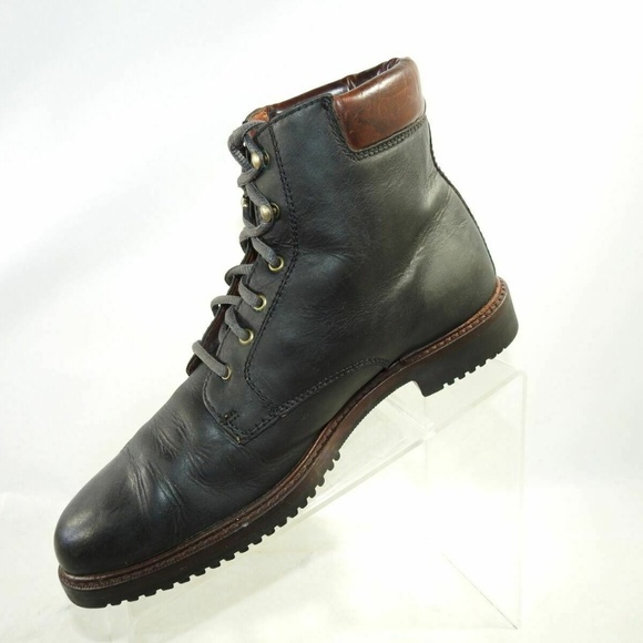 Cole Haan 6340 Size 8.5 M Black Boots Mens C3B B3